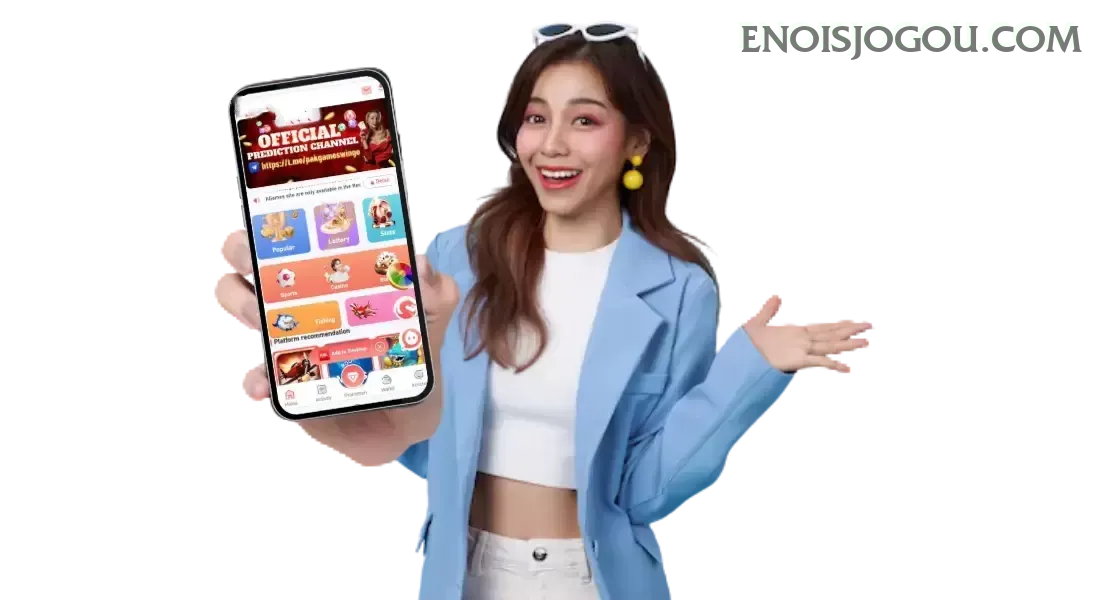 Conta enoisjogo sincronizada site e app